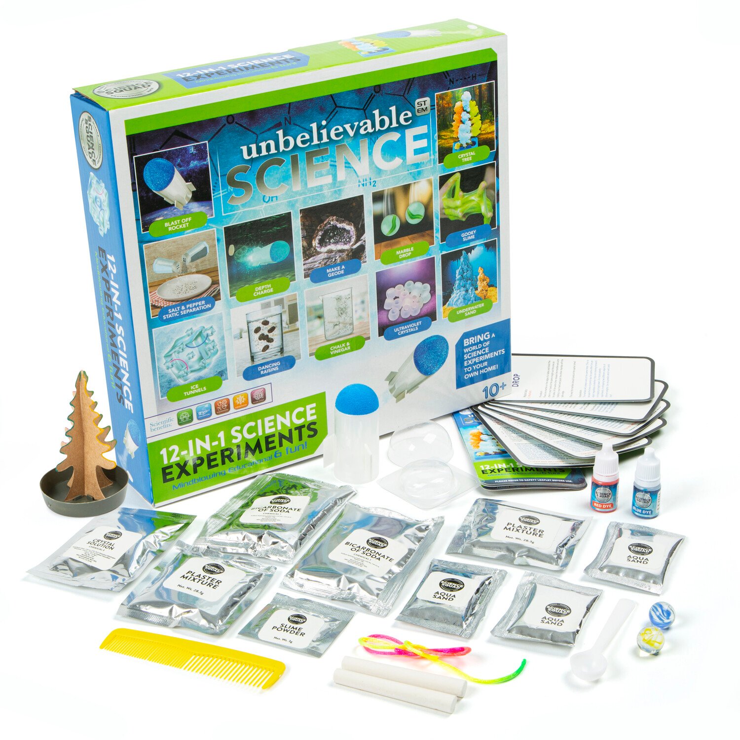 Unbelievable Science 12 in 1 Science Experiments Set Image 2