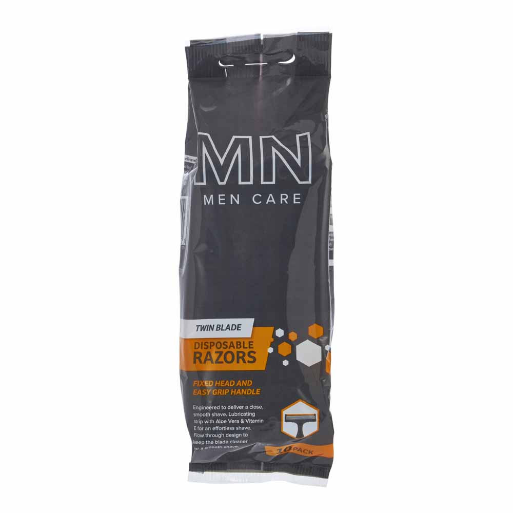 Wilko Men Twin Blade 10 Pack Image 1