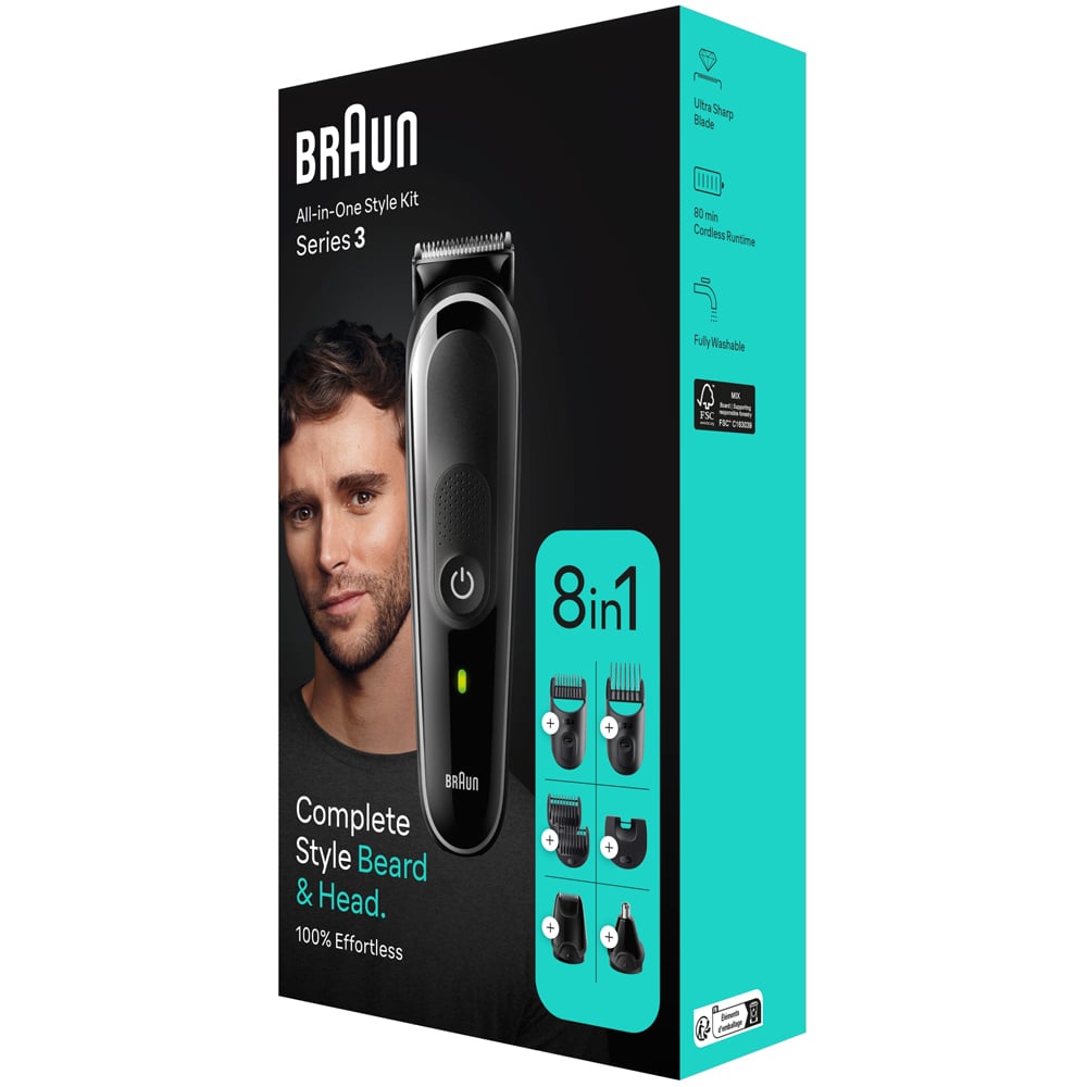 Braun Series 3 MGK3440 Style Kit Black Image 5