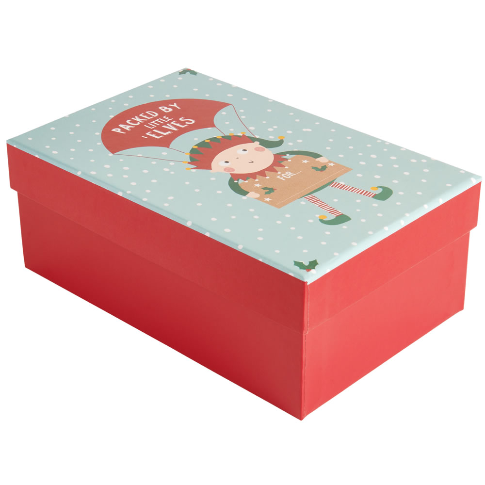 Wilko Medium Christmas Kids Gift Box Image