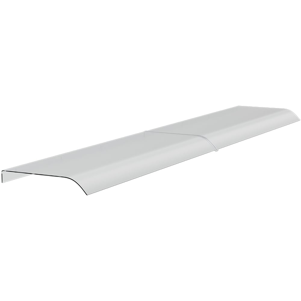Living and Home Arched Frosted Awning Canopy 1.6 x 0.43m Image 5