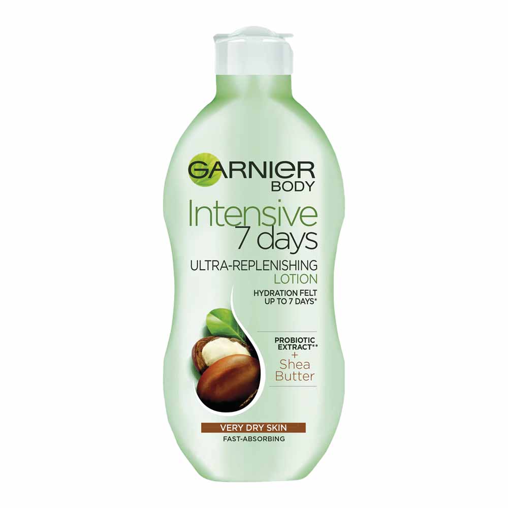 Garnier Intensive 7 Days Dry Skin Shea Butter Body  Lotion 250ml  - wilko