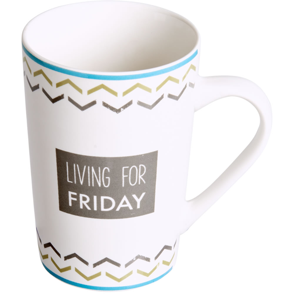 Wilko Living for Friday Mug Image 2