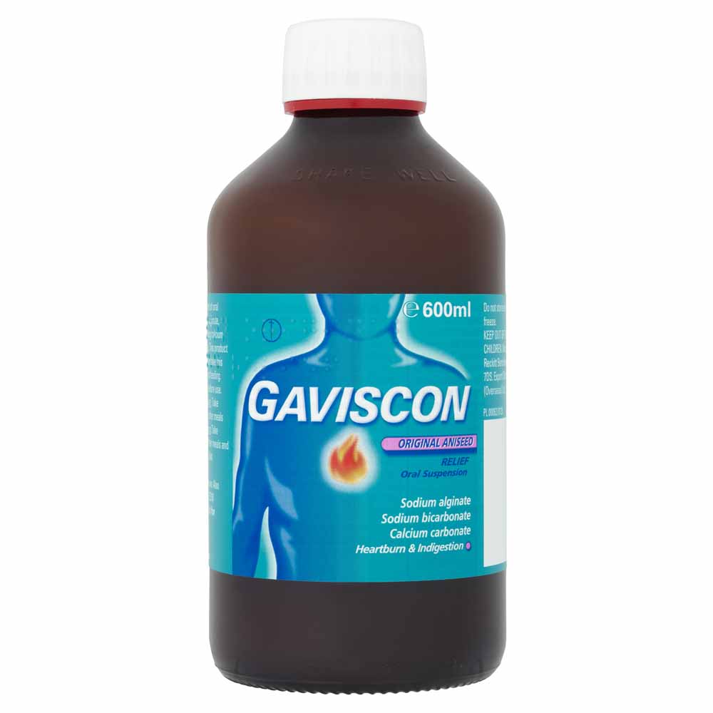Gaviscon Heartburn and Indigestion Liquid Aniseed 600ml Image 1