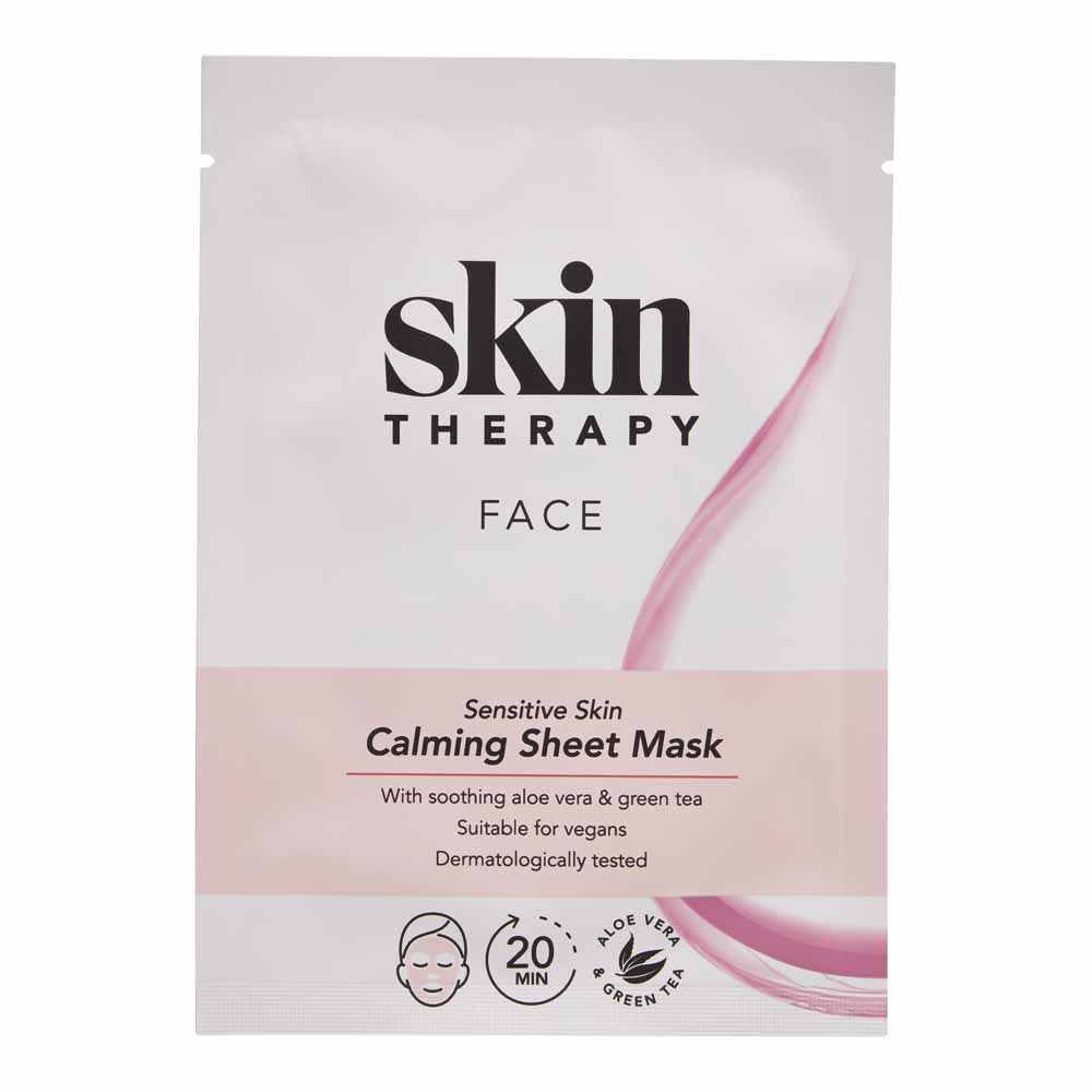 Skin Therapy Face Calming Mask  - wilko