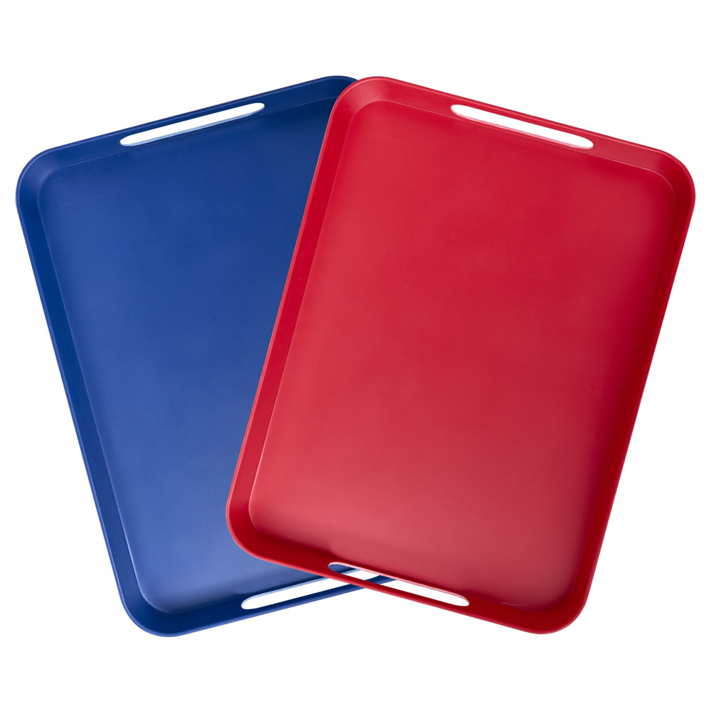 Wilko Rectangular Bamboo Tray Wilko