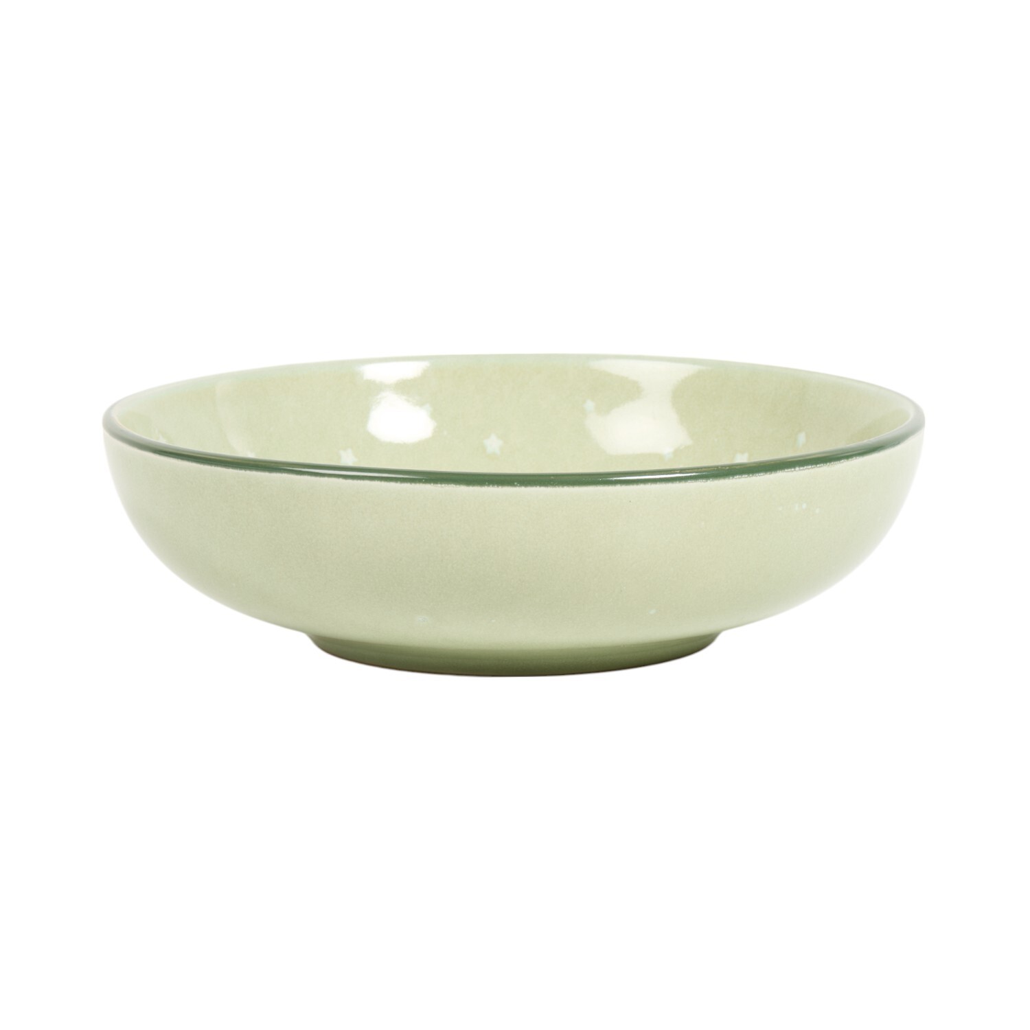 Nordic Tree Large Serving Bowl Sage Image 1