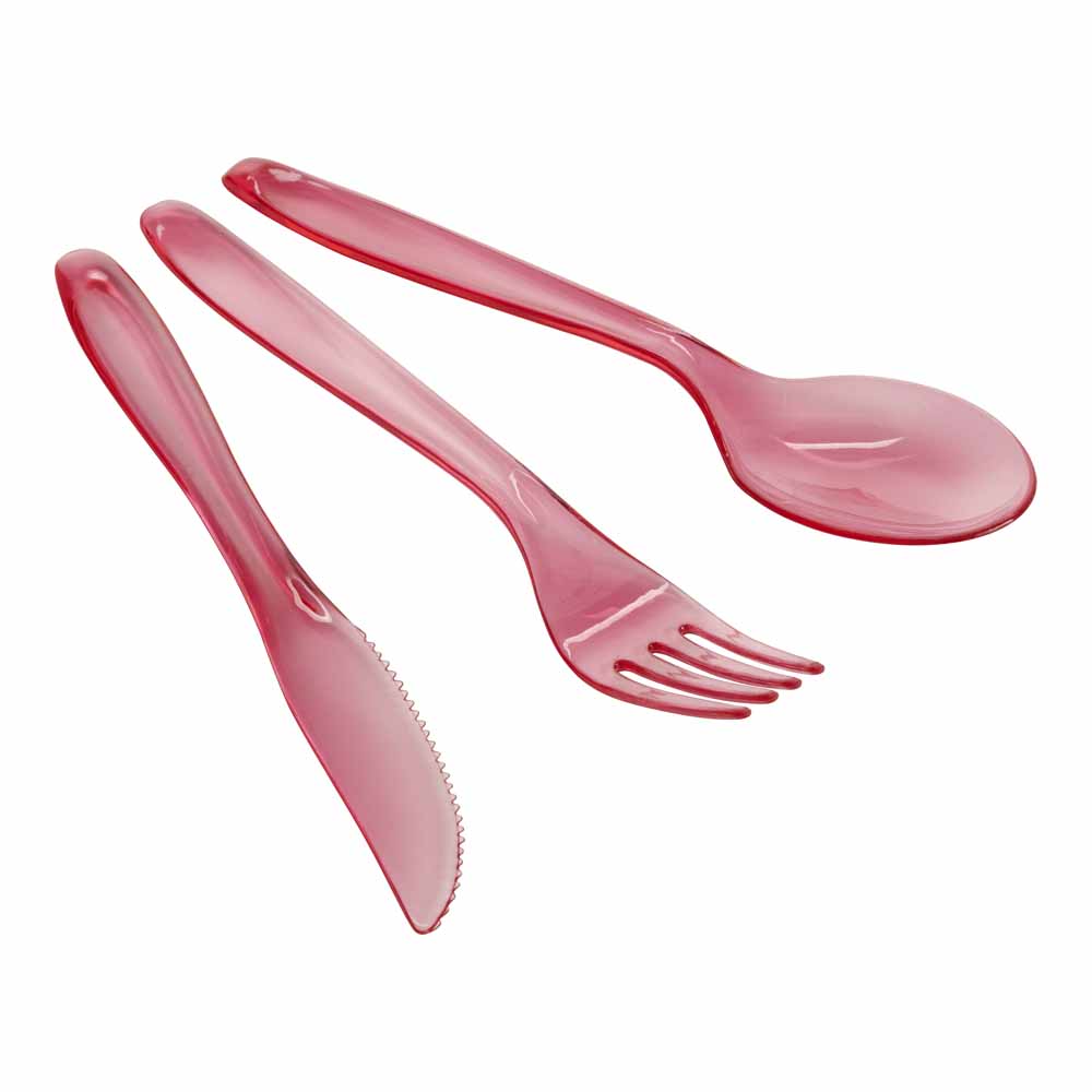 Wilko Discovery Plastic Single Cutlery Set Image