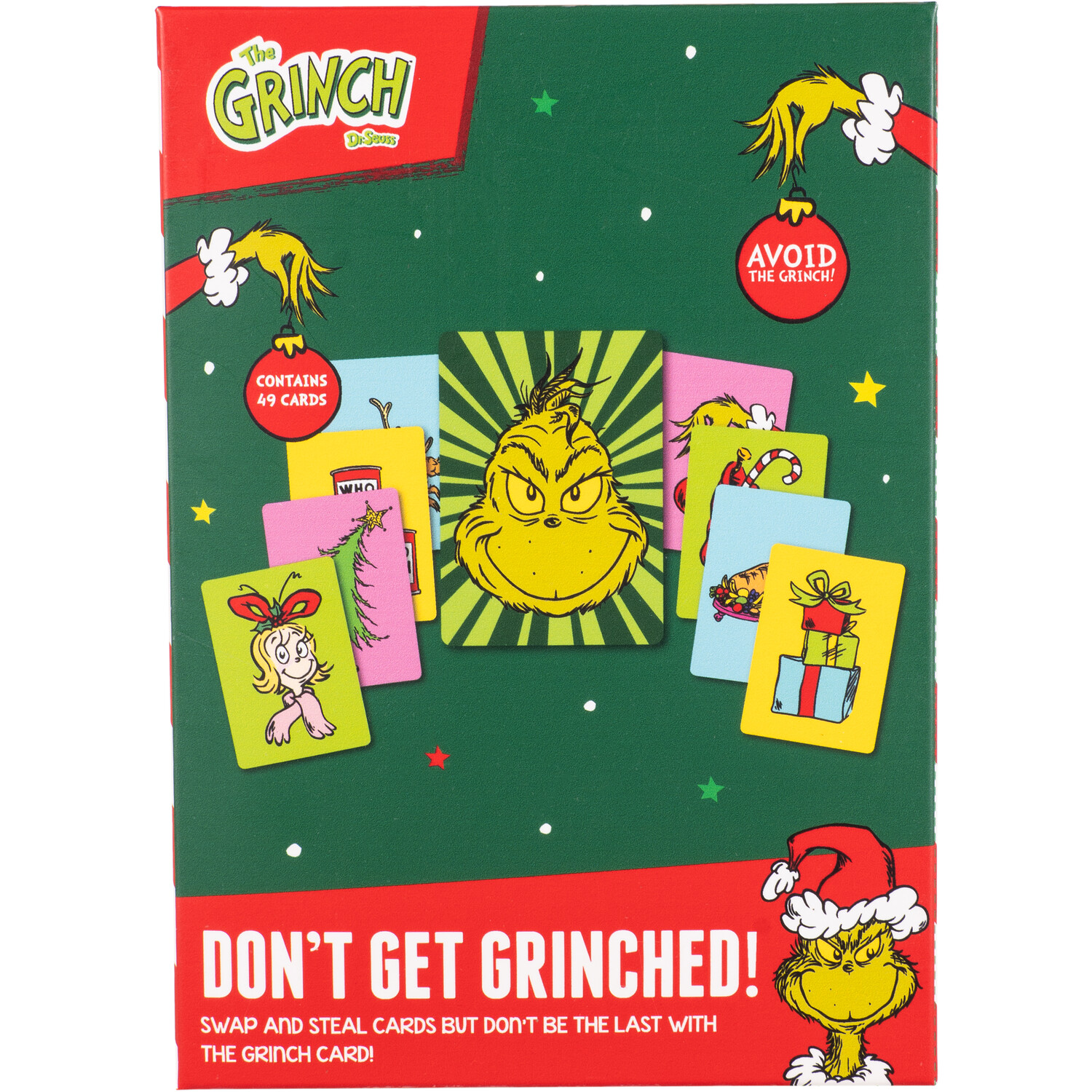 Dont Get Grinched Card Game Green Image 1