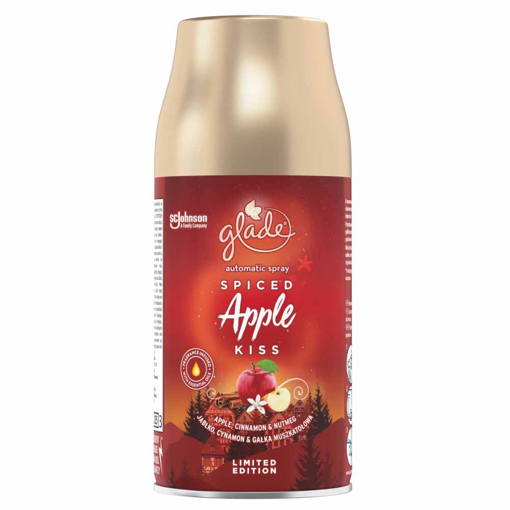 Glade Automatic Spray Refill Spiced Apple Air Freshener Image 1