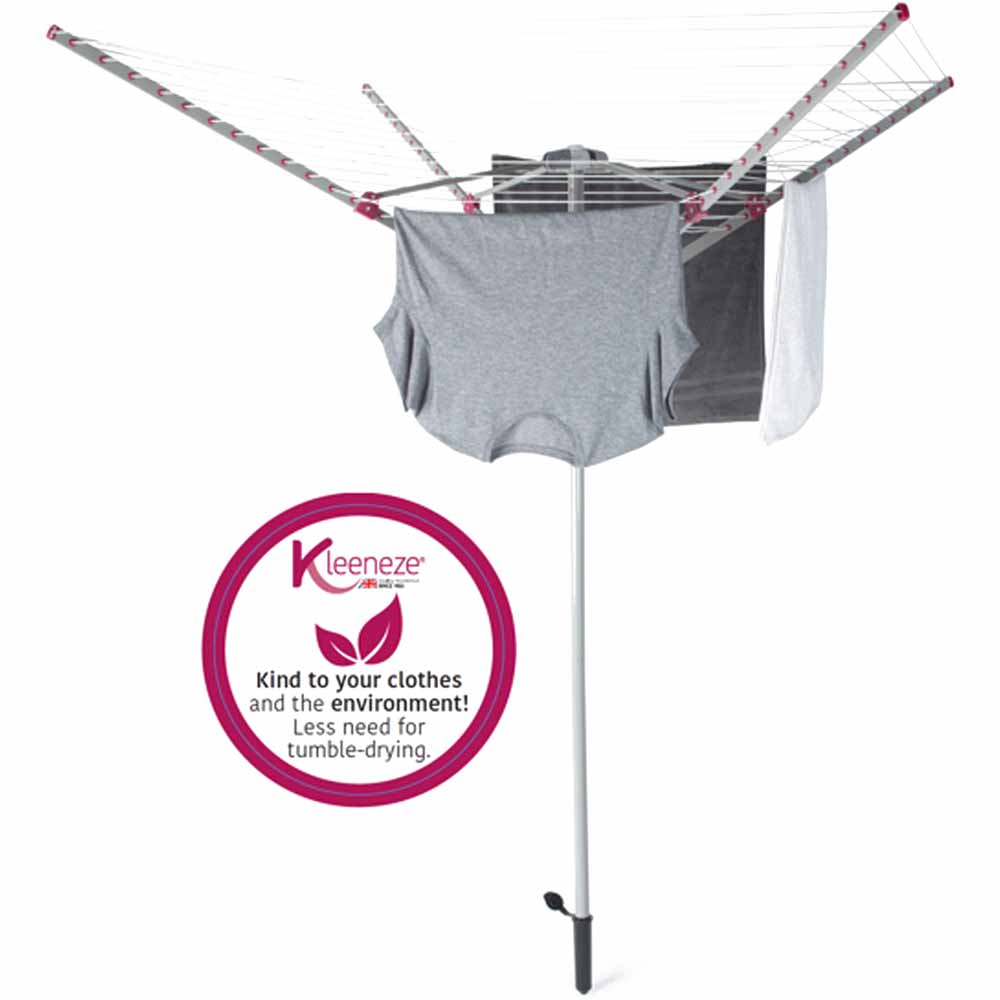 Kleeneze 4 Arm Outdoor Washing Line 60m Image 2