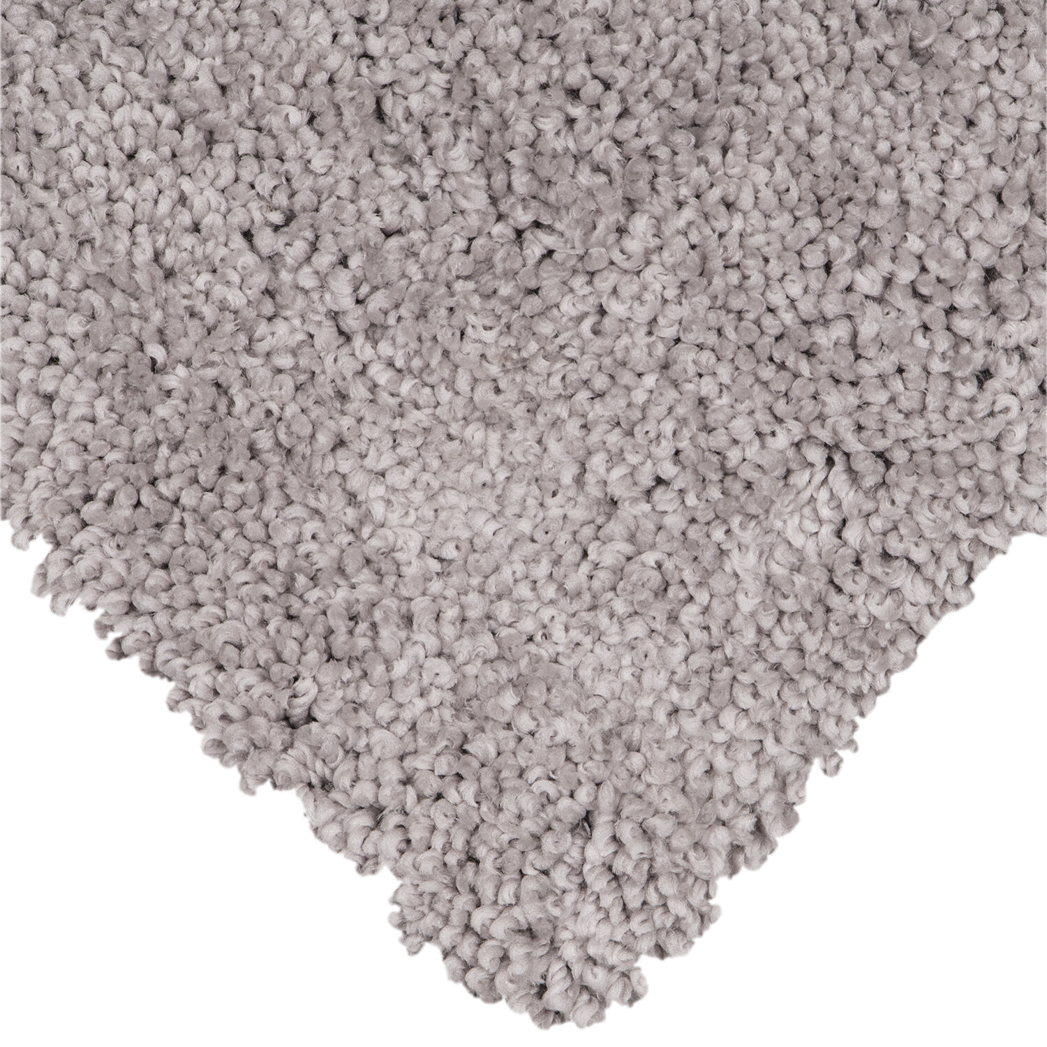 Silver Large Shaggy Alaska Rug 140 x 200cm Image 1