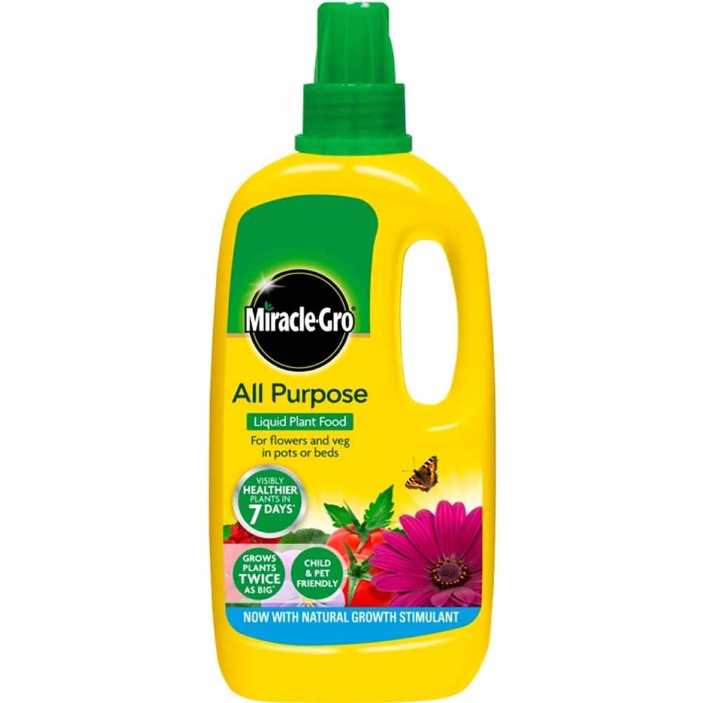 Miracle-Gro All Purpose Concentrated Liquid Plant Food 1L Image 1