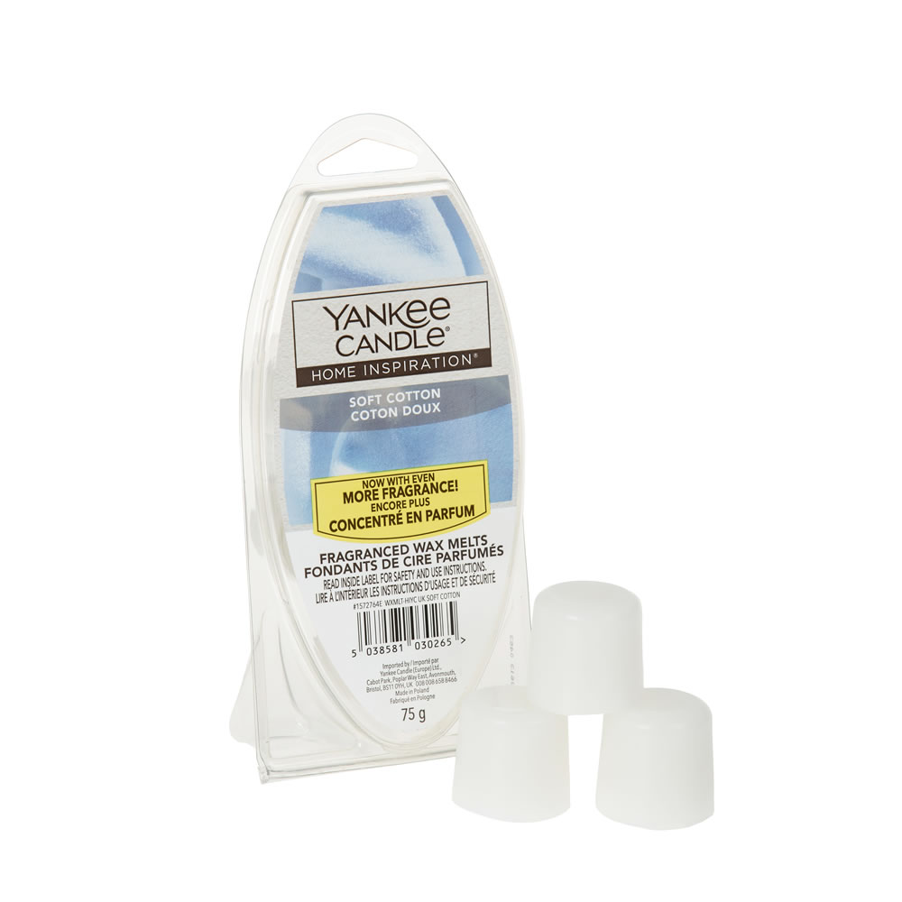 Yankee Candle Soft Cotton Wax Melts 6 pack Image 2