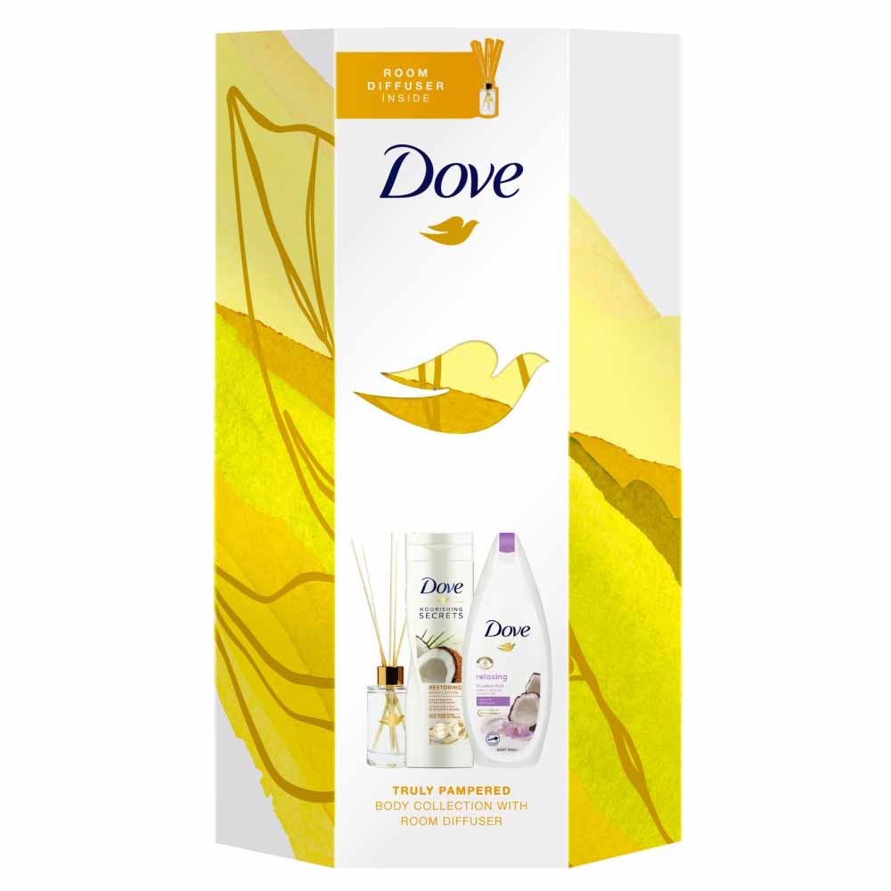 Dove Truly Pampered Body Collection with Room Diffuser Image 2
