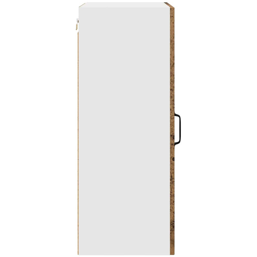 vidaXL Kalmar Single Door Old Wood Wall Kitchen Cabinet Image 6