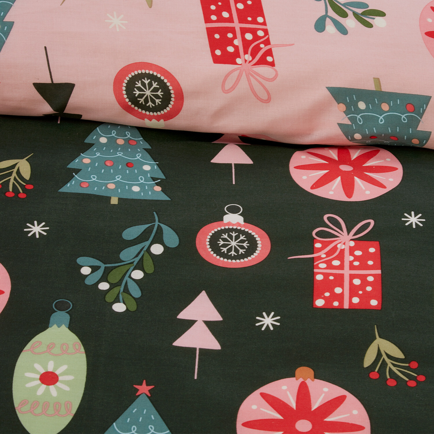 Festive Trees Duvet Set Image 5