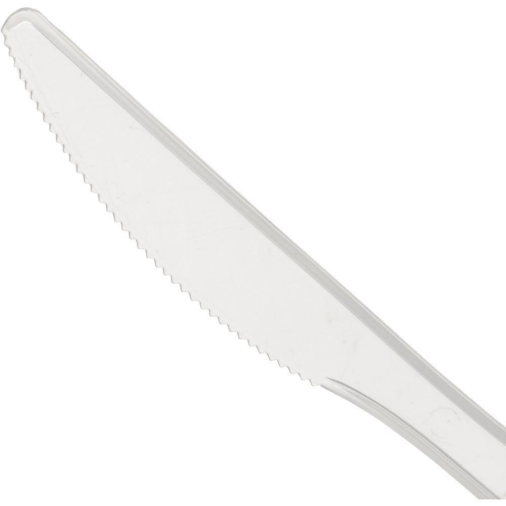 Wilko 30 Pack Reusable Plastic Knives Image 4