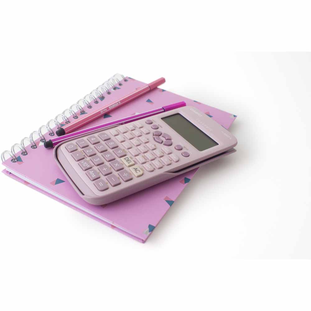 Casio Scientific Calculator Pink Image 3