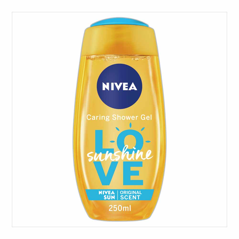 Nivea Sunshine Love Caring Shower Gel 250ml Image