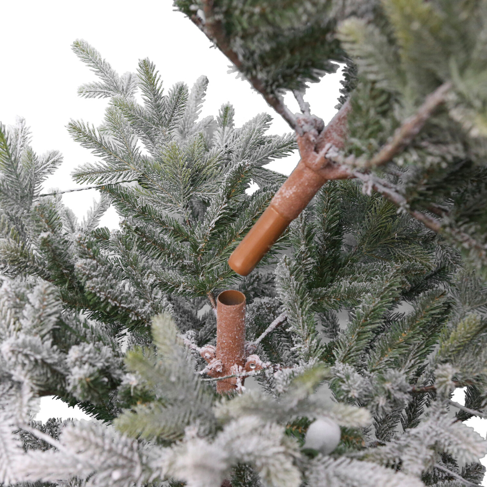 Courchevel Pre-Lit Tree White Image 6