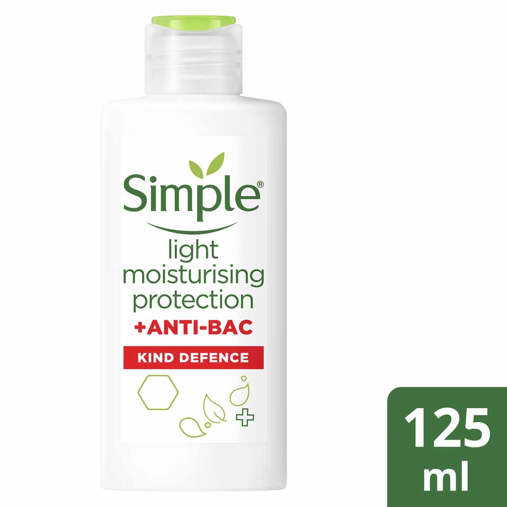 Simple Antibac Light Moisturiser 125ml Image 1