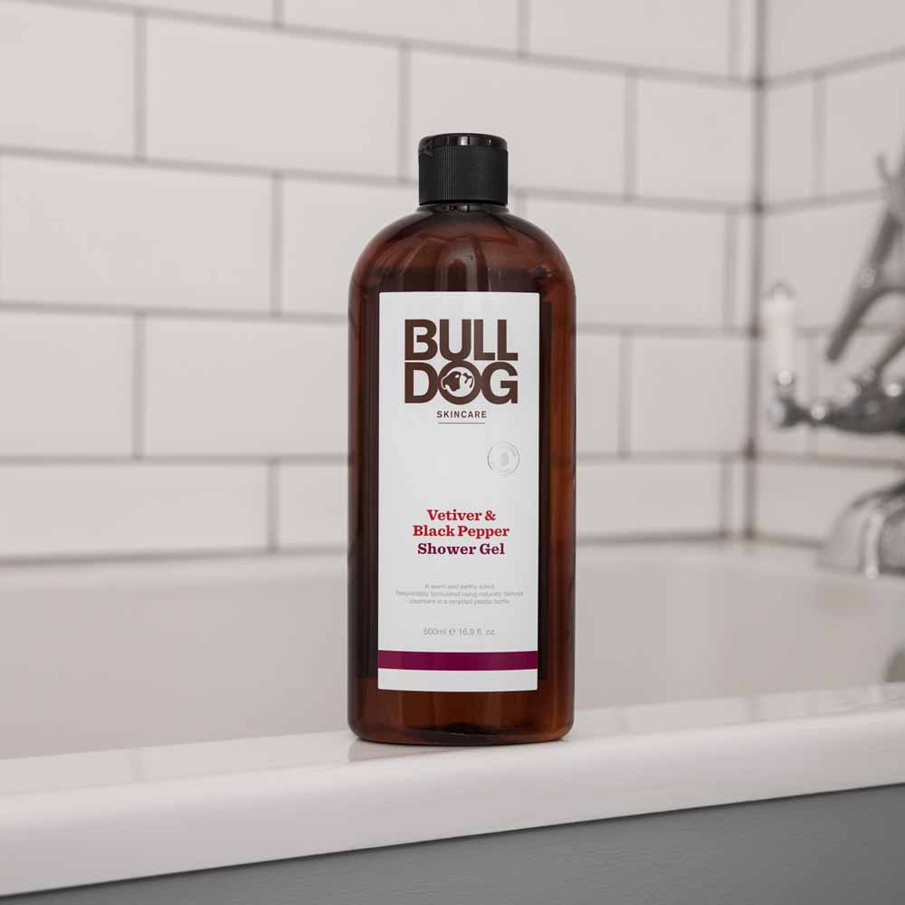 Bulldog Black Pepper Shower Gel 500ml Image 3