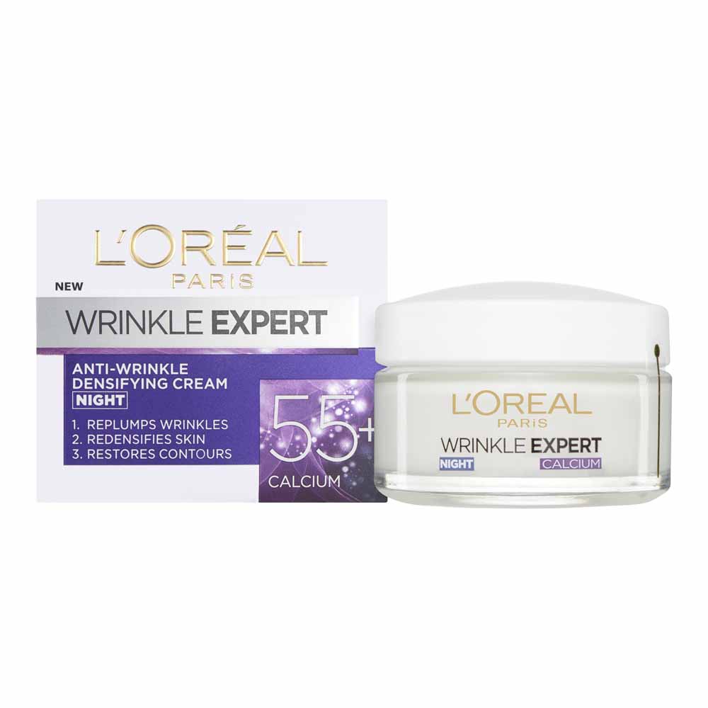 L'Oreal Paris Wrinkle Expert 55+ Anti-Wrinkle Night Cream 50ml Image 2