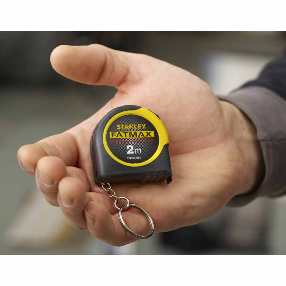 Stanley Fatmax Key Chain Tape 2m Wilko
