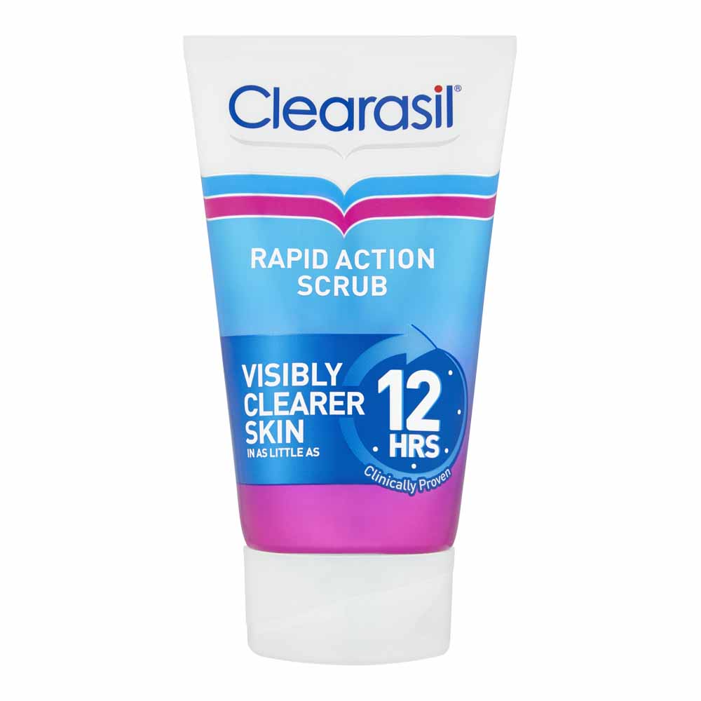Clearasil Ultra Rapid Action Scrub 125ml Image 1