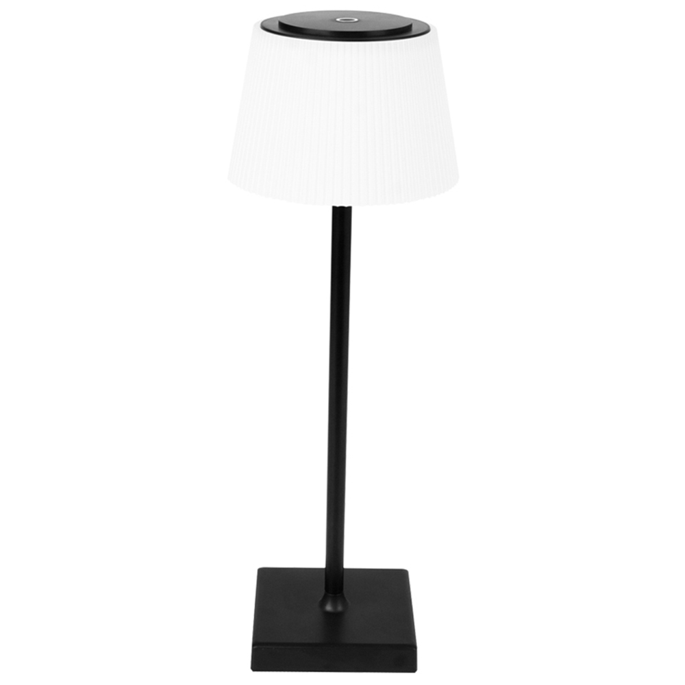 Ener-J Black and White LED Table Lamp with CCT and Dimming Image 1