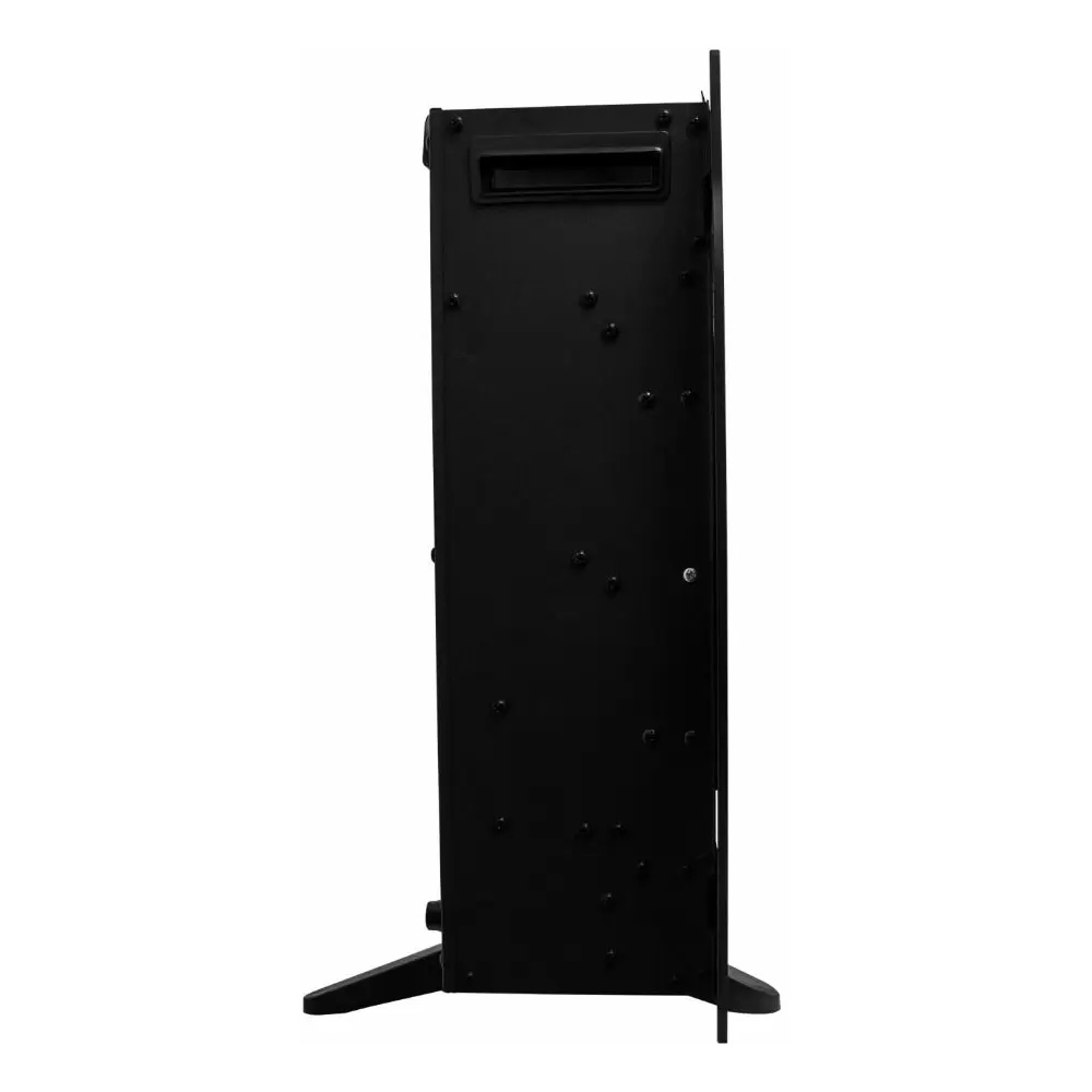 MonsterShop Black Electric Inset Fireplace 2000W Image 3