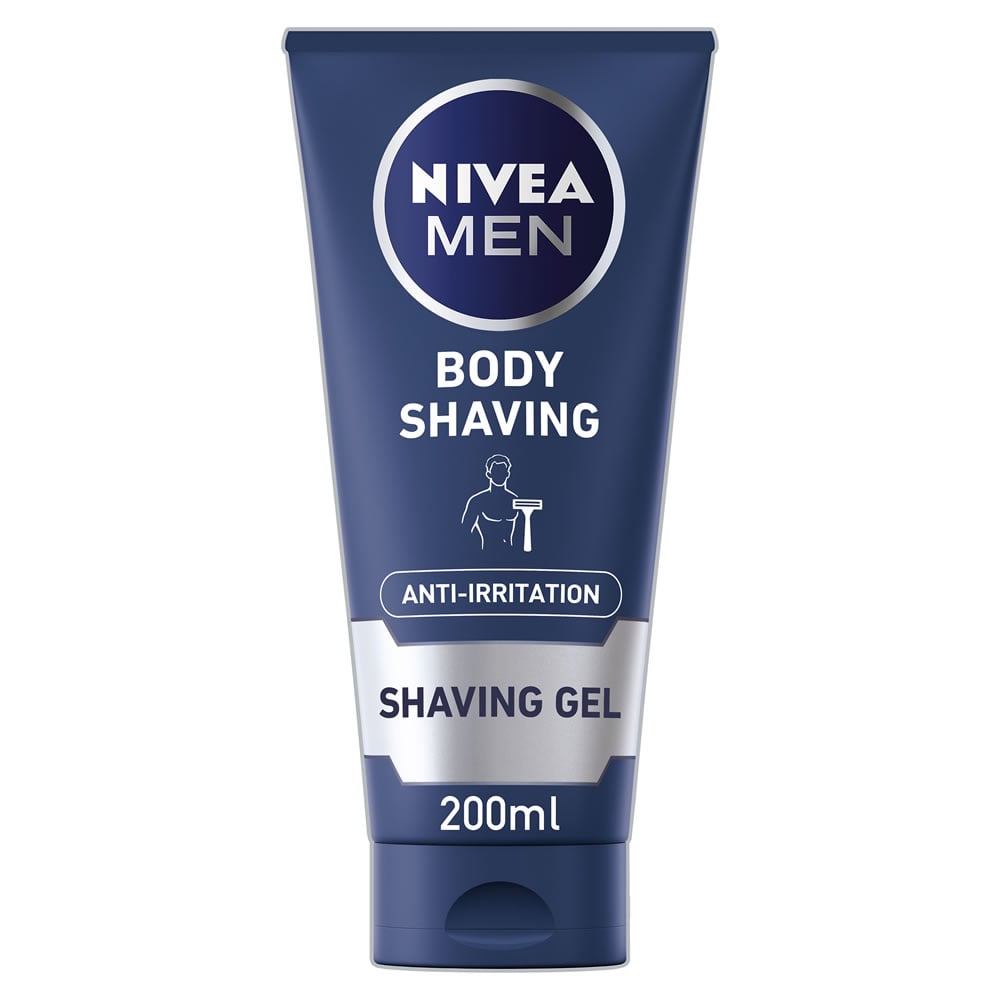 Nivea Men Body AntiIrritation Shaving Gel 200ml Wilko