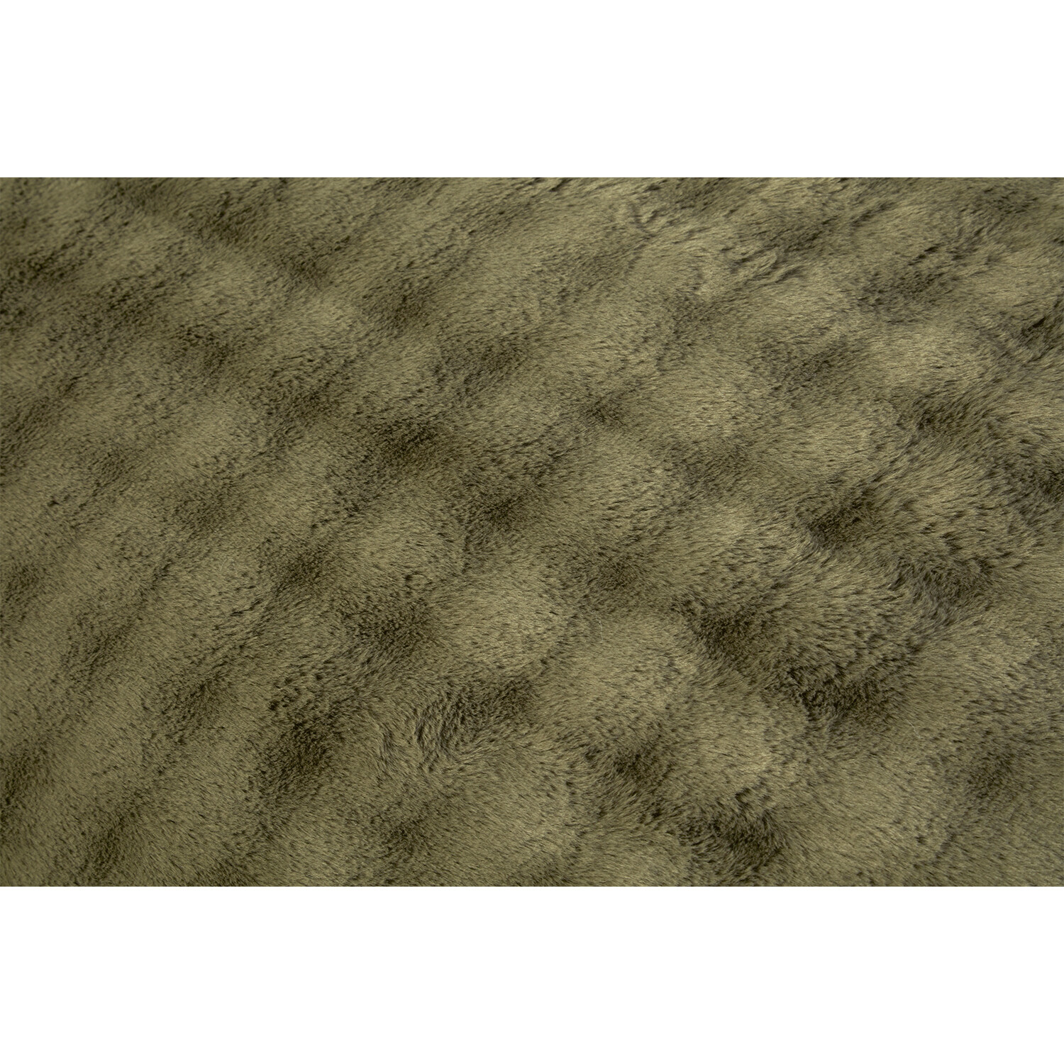 Aurora Faux Fur Duvet Set - Green Image 3