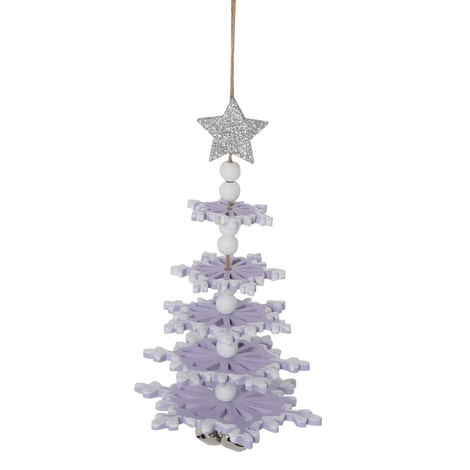 Hanging Snowflake Tree Image 1