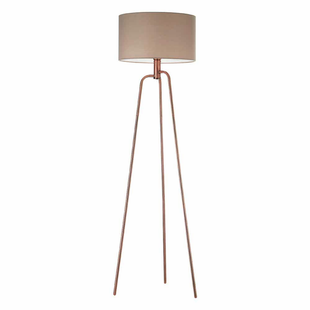 The Lighting and Interiors Antique Copper Jerry Floor Lamp Image 1