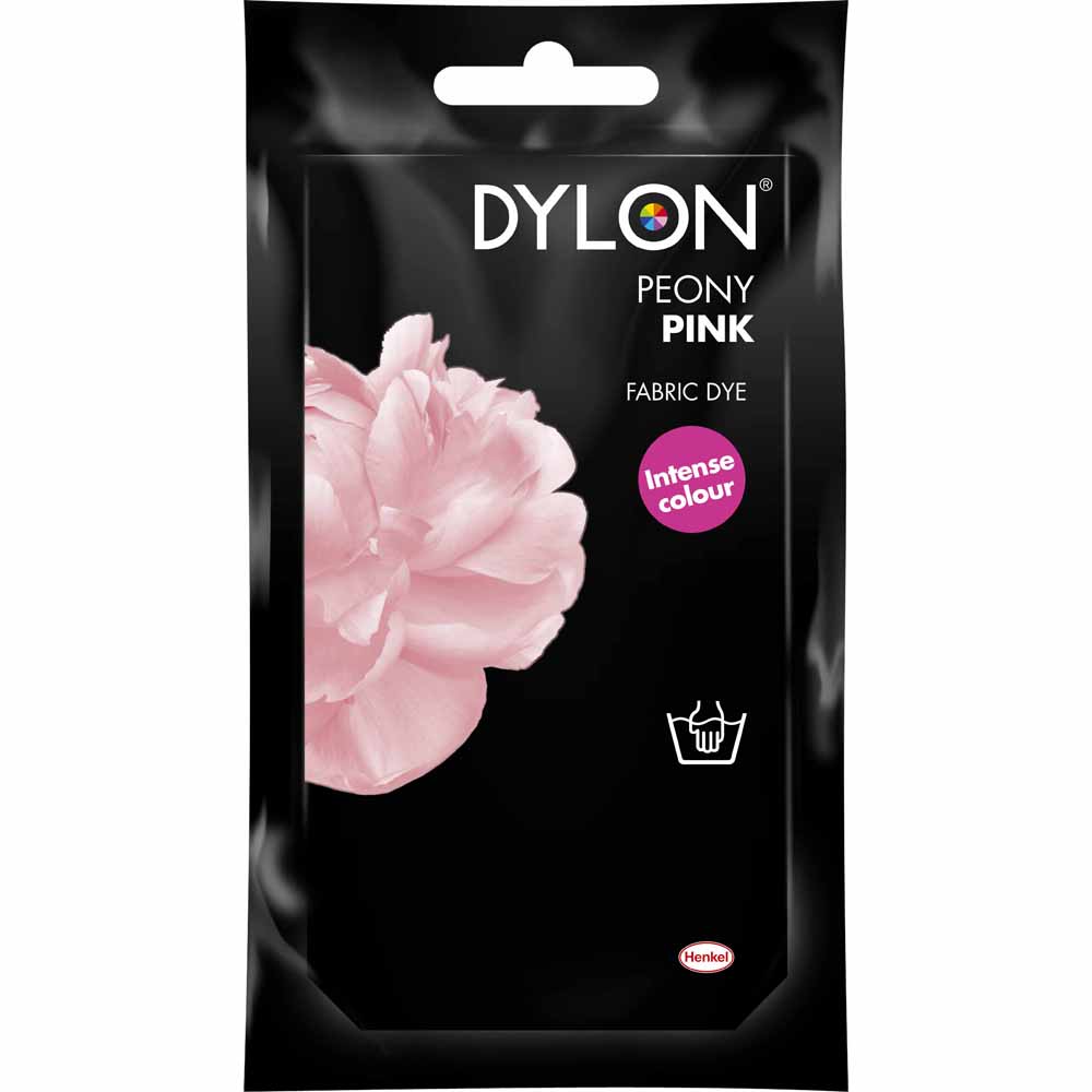 Dylon Peony Pink Hand Dye 50g Image 1