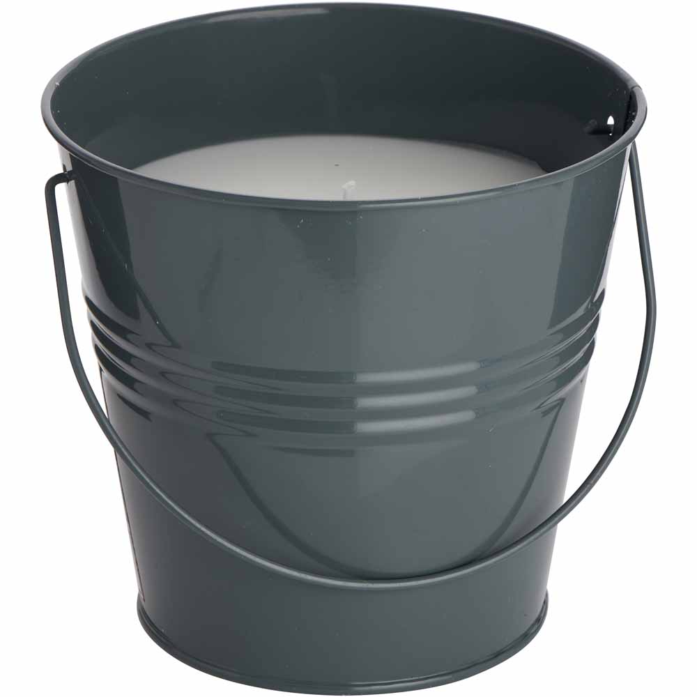 Wilko Bucket Citronella Candle Assorted 312g Image 2