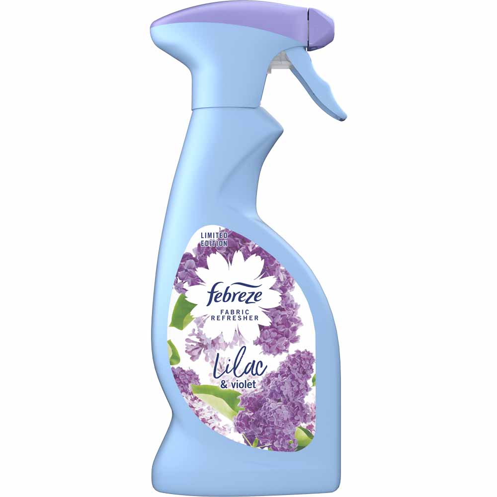 Febreze Lilac and Violet Fabric Freshener 375ml Image 1