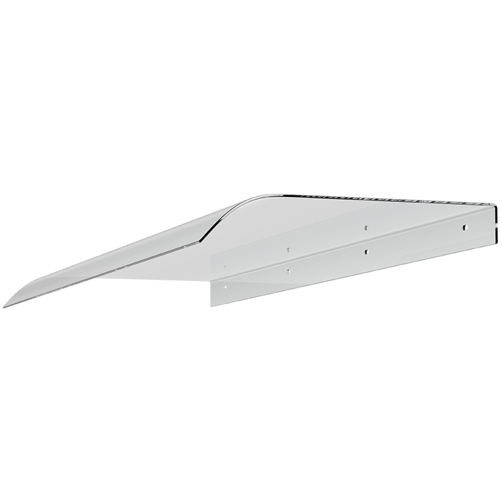 Living and Home Arched Transparent Awning Canopy 1.2m Image 4