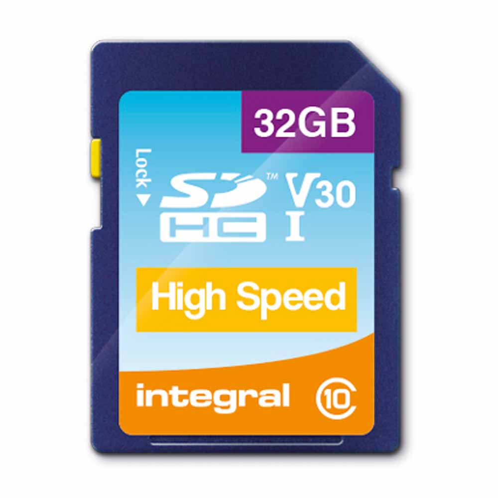 Integral 32GB SDHC V30 Card Image 2