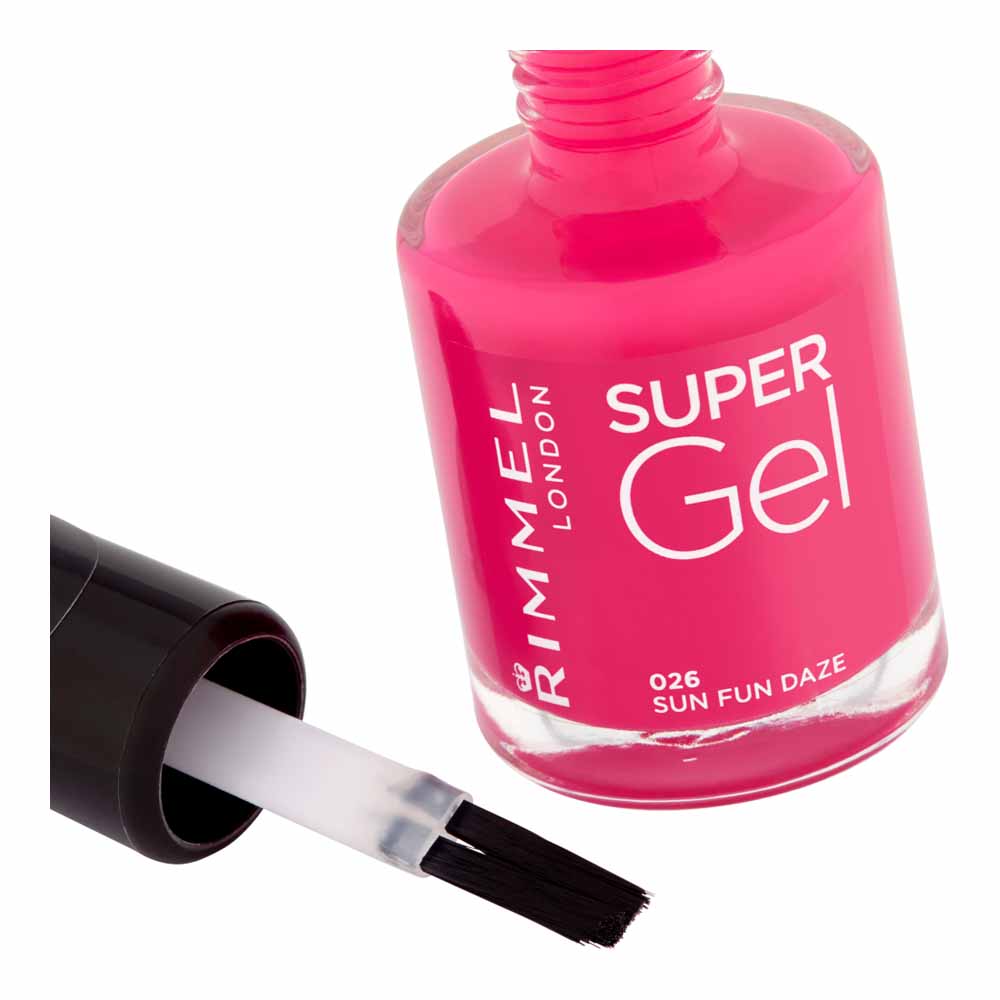 Rimmel Super Gel Nail Polish Sun Fun Daze 026 Image 3