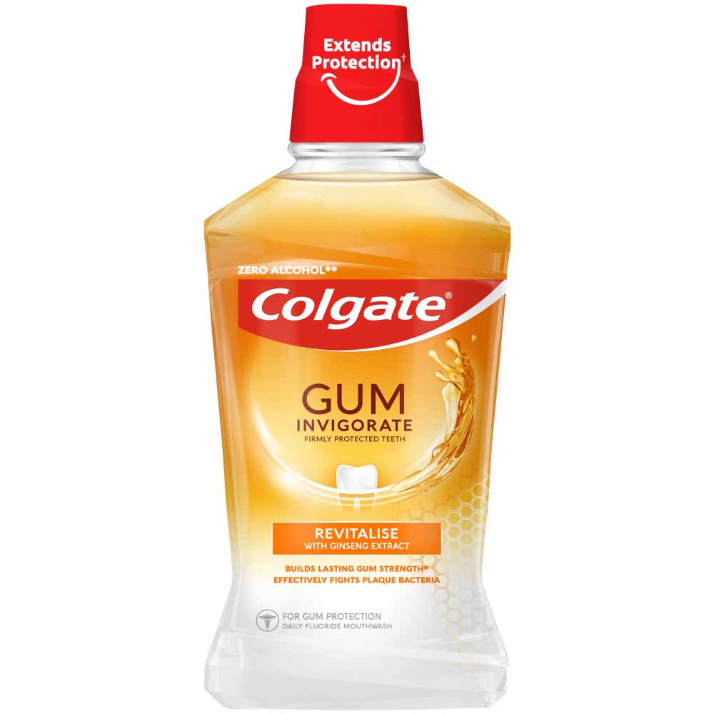 Colgate Gum Invigorate Revitalise Mouthwash 500ml Image 2