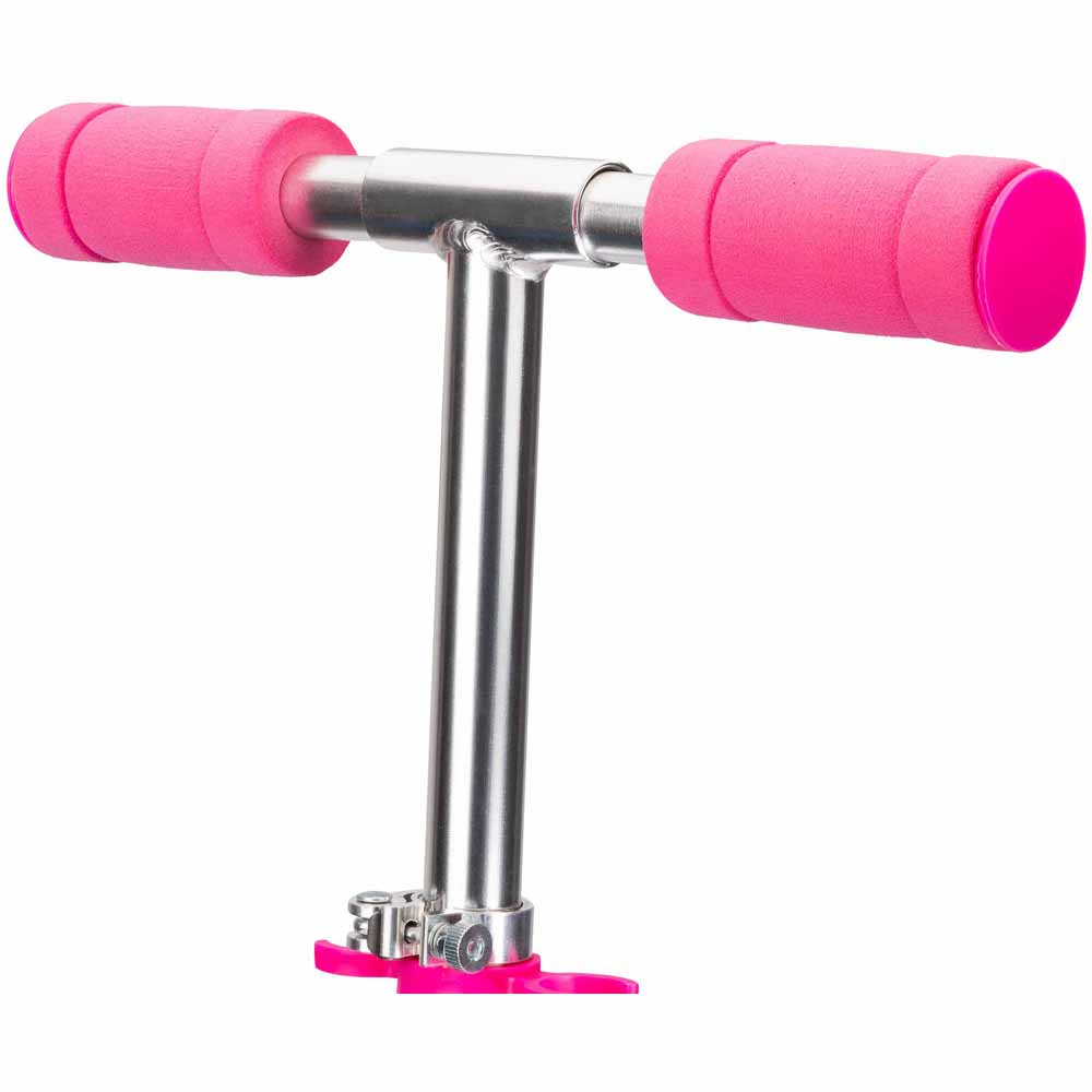 Xootz LED Wheels Foldable Scooter Pink Image 5