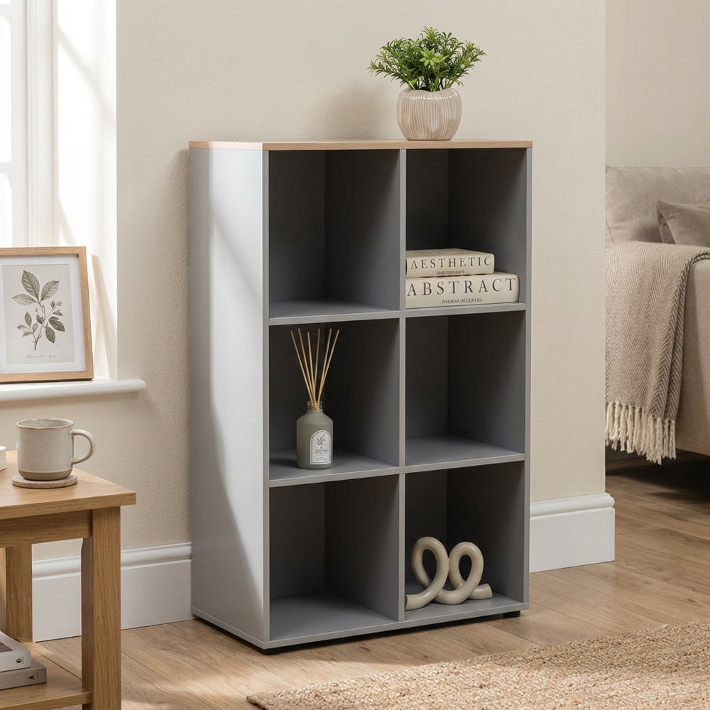 Cuba Sonoma Oak Storage Unit Grey 6 Image 8