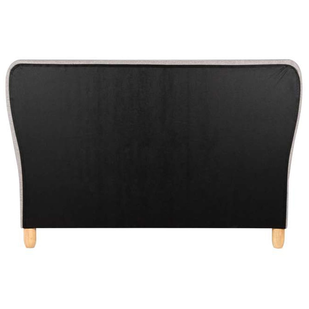 Stockholm King Size Grey Bed Fabric Image 4