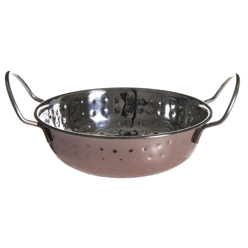 Wilko 15cm Copper Effect Balti Dish Wilko