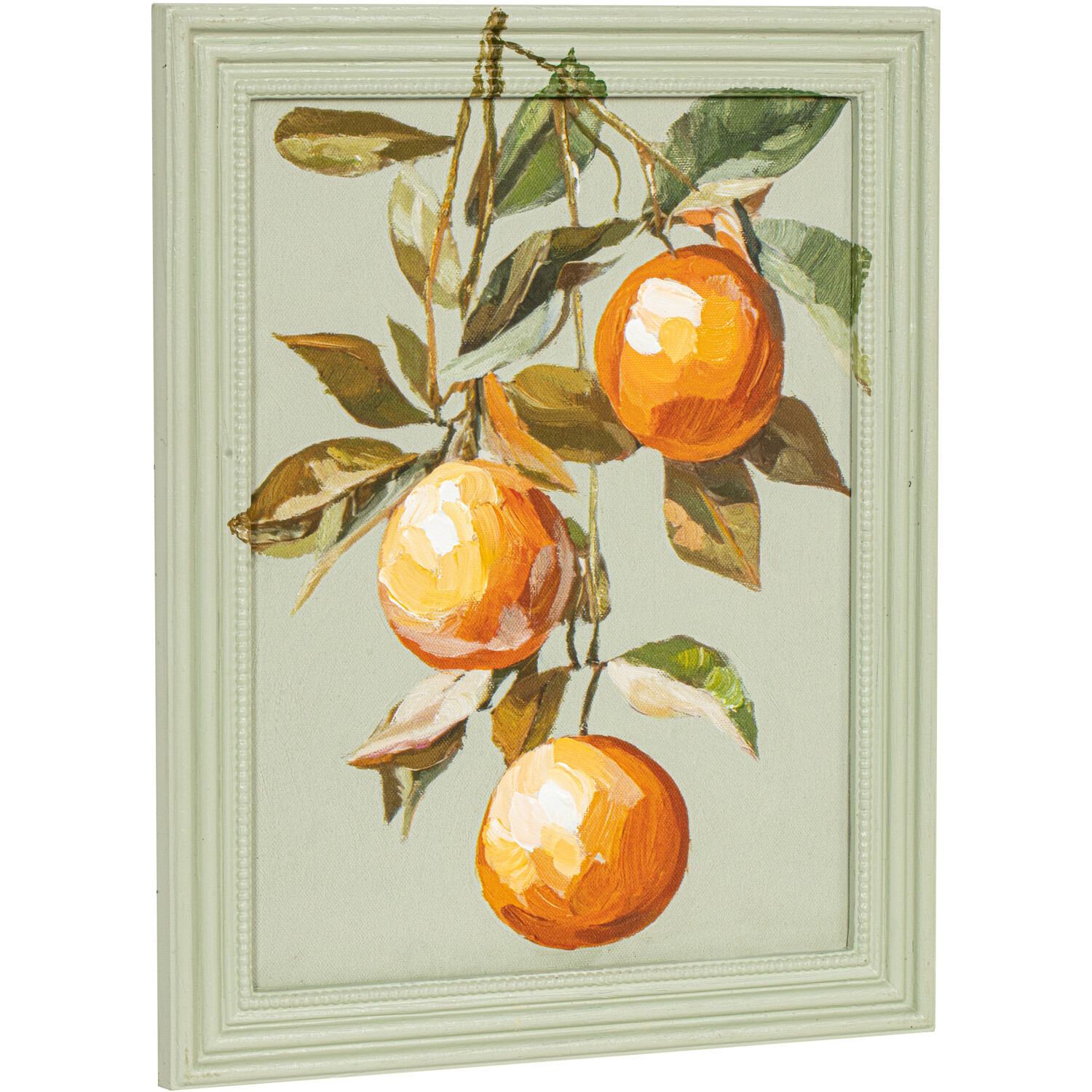 Mediterranean Fruit Painted Framed Art Image 5