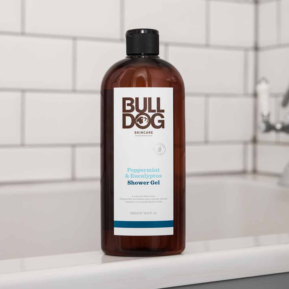 Bulldog Peppermint Shower Gel 500ml Image 3