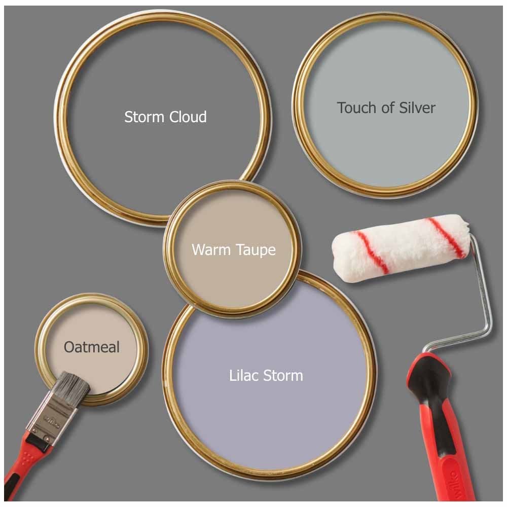 Wilko Tough & Washable Storm Cloud Emulsion Paint 5L Image 7